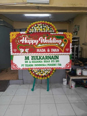 Papan Bunga di Mangunrejo Pulokulon