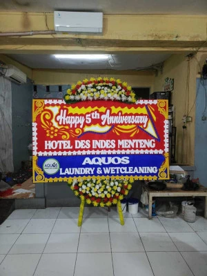 Papan Bunga di Mangunrejo Pulokulon