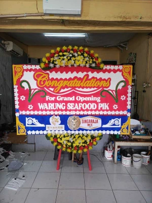 Papan Bunga di Mangunrejo Pulokulon