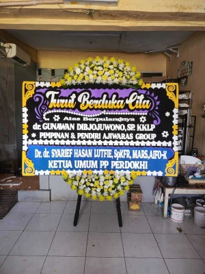 Papan Bunga di Mangunrejo Pulokulon